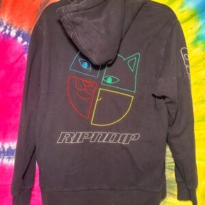 Rip n Dip embroidered hoodie. Size small, NWOT